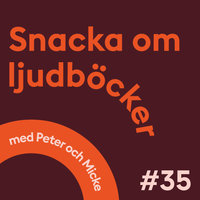 Snacka om ljudböcker Avsnitt 35 - Peter Ekström, Mikael Holmquist