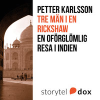 Tre män i en rickshaw - Petter Karlsson