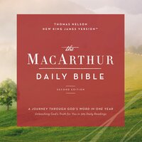 The NKJV, MacArthur Daily Bible Audio, 2nd Edition: A Journey Through God's Word in One Year - Thomas Nelson